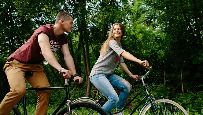 Radfahren in Moers