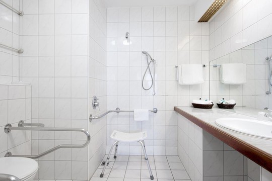 Mindervalidenkamer badkamer